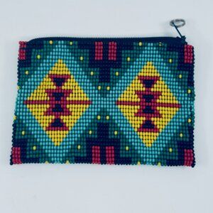 Huichol Beaded Coin Purse